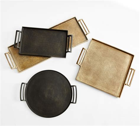 metal box tray|metal decorative tray.